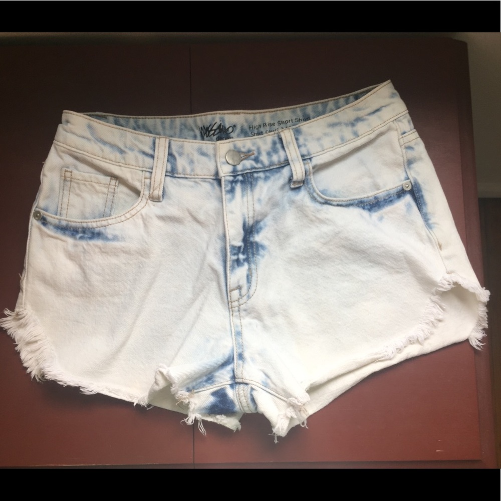 Mossimo denim high rise short short